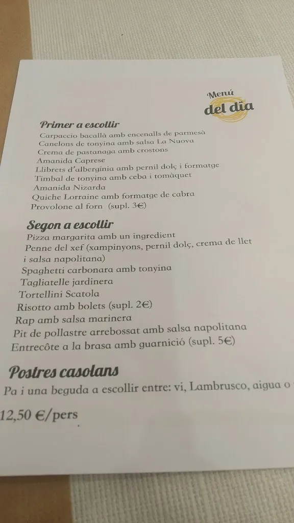 Menu_La Nuova Trattoria_Amposta_image_1