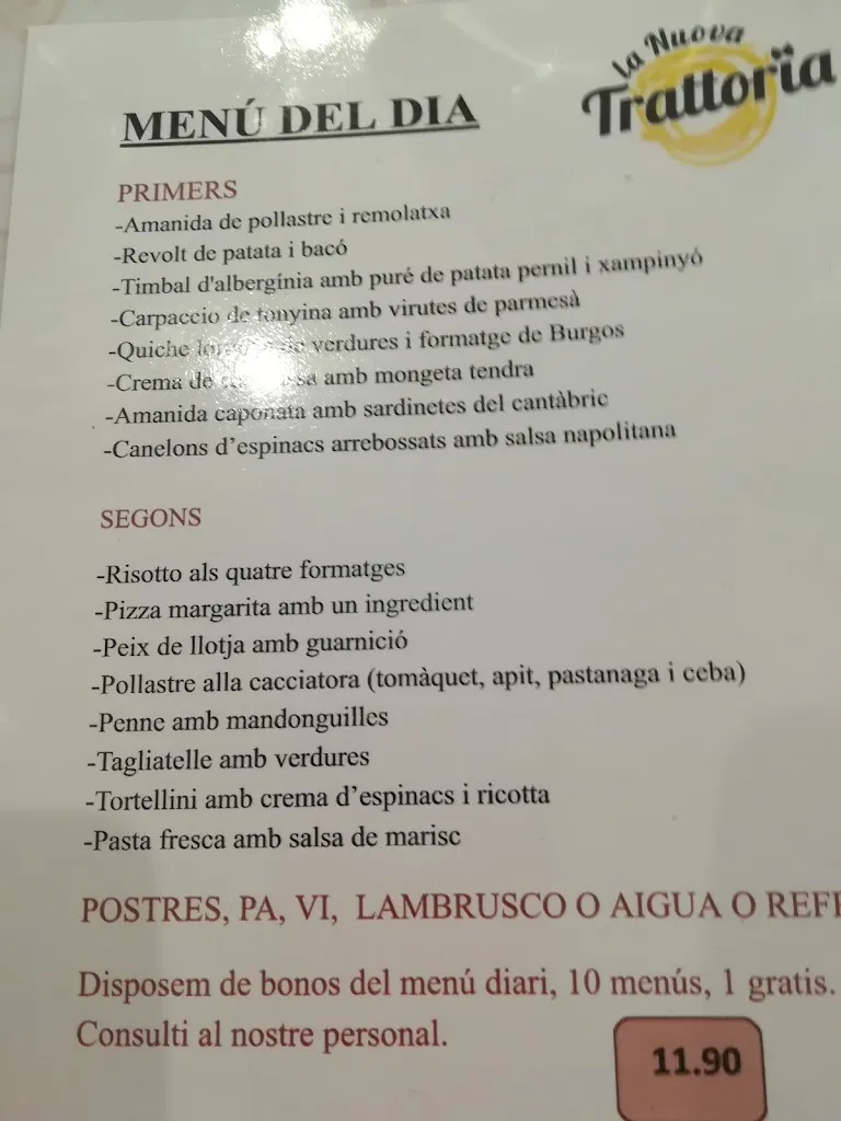 Menu_La Nuova Trattoria_Amposta_image_2