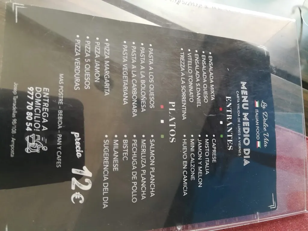 Menu_La Dolce Vita_Amposta_image_2
