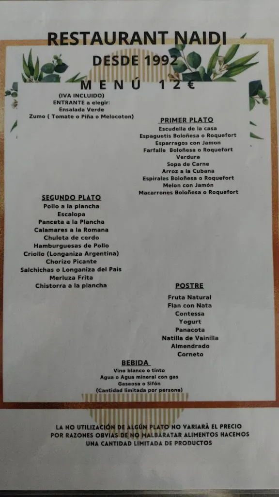 Menu_Restaurante Naidi_Amposta_image_1
