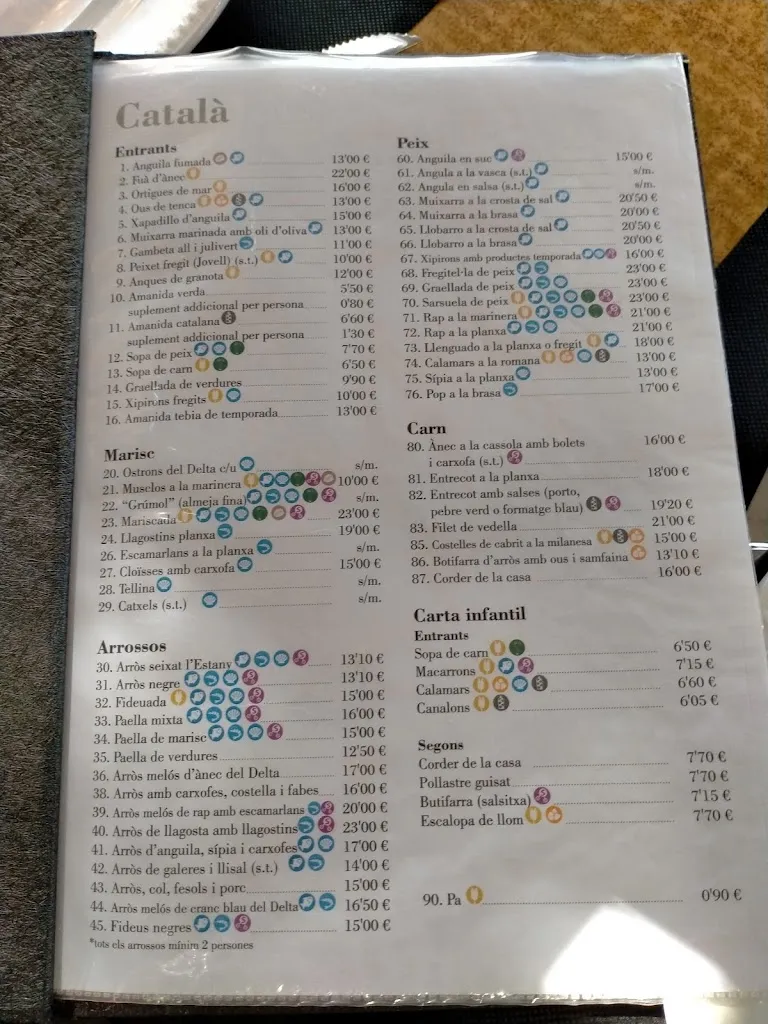 Menu_Restaurant La Casa de Fusta_Amposta_image_3
