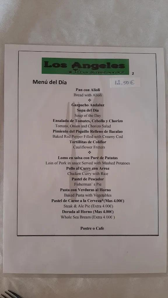 Menu_Restaurante Bar Los Angeles_Gallardos Los_image_4