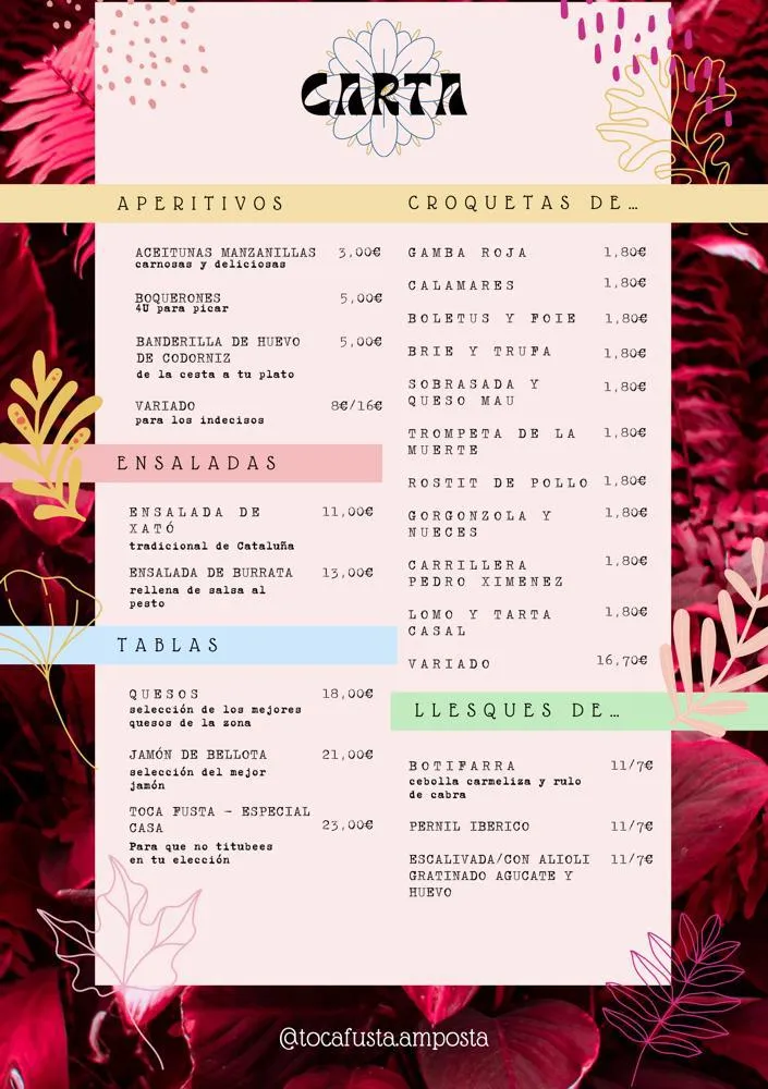 Menu_Toca Fusta Gastrobar_Amposta_image_1