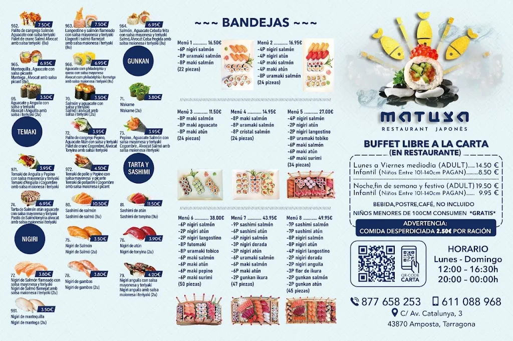 Menu_Matuya restaurant japonès_Amposta_image_1