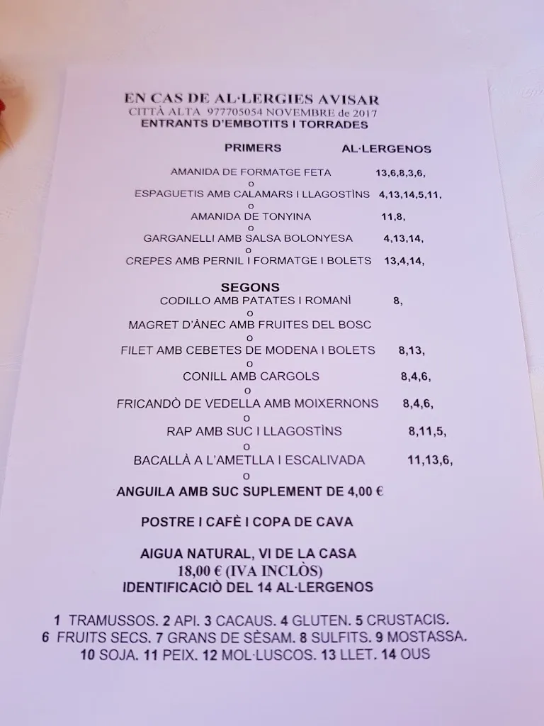 Menu_L ITALIA DE BERGHEM SL_Amposta_image_1