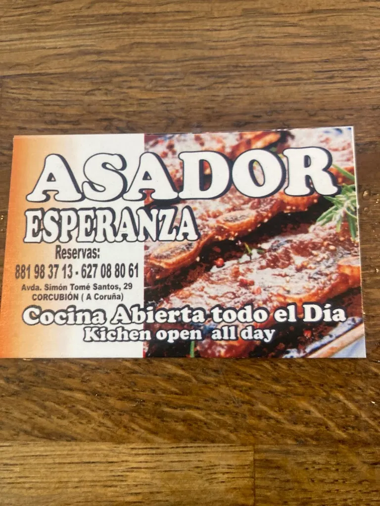 Menu_Esperanza Cafe&Bar_Corcubión_immagine_3