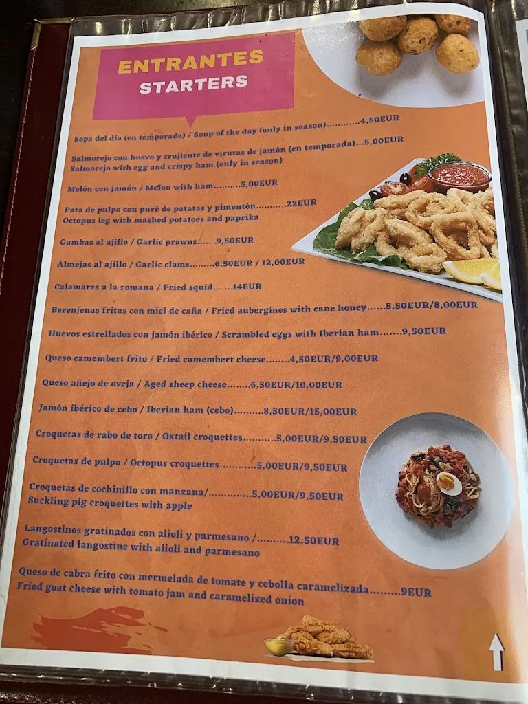 Menu_Meson Ana's_Gallardos Los_image_2