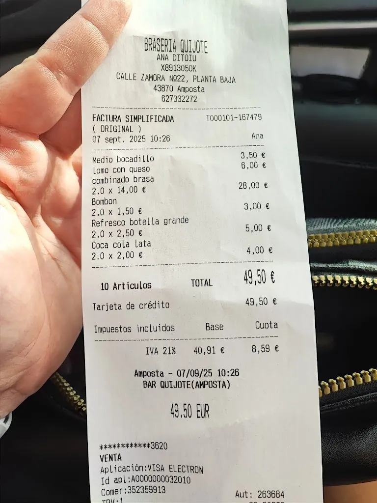 Vanesa Tarazona_Brasería Quixot_Amposta_review