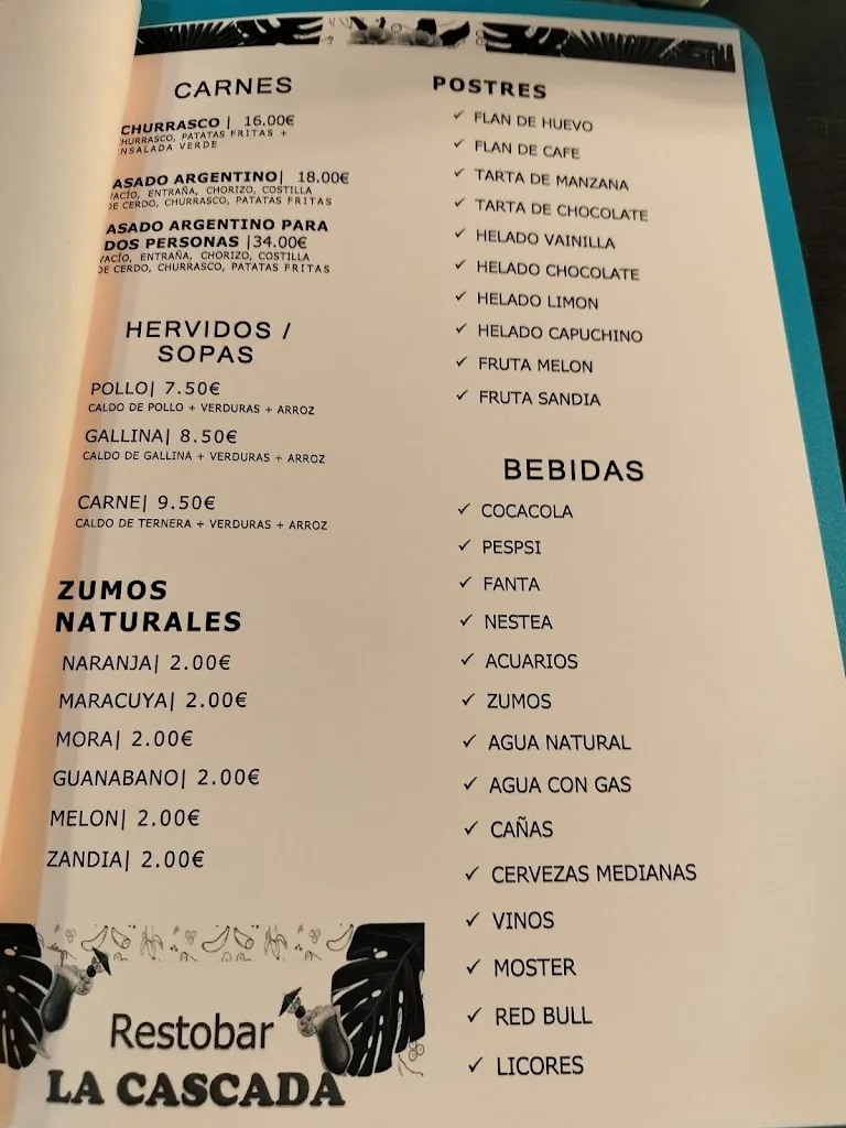 Menu_RESTOBAR LA CASCADA_Amposta_image_3