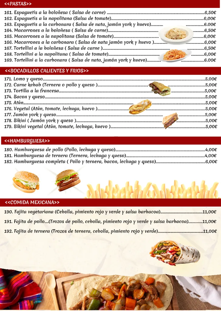 Menu_Bar restaurant Happy | Soylent Green_Amposta_image_3