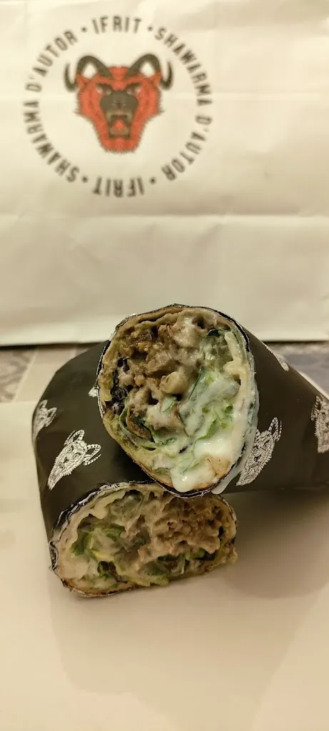 Menu_Ifrit Shawarma | Soylent Green_Amposta_image_3