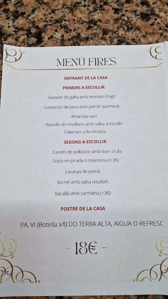 Menu_Restaurant pili&Pizzeria jordi_Amposta_image_1