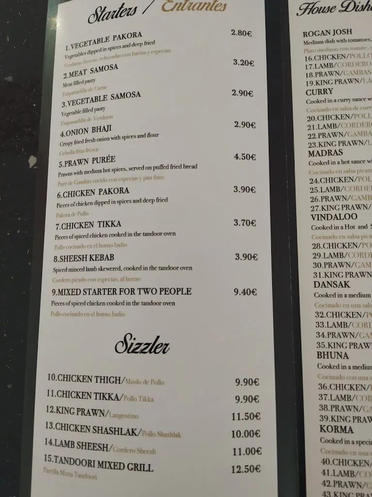 Menu_Karma Bara Restaurante Indio_Líjar_image_3