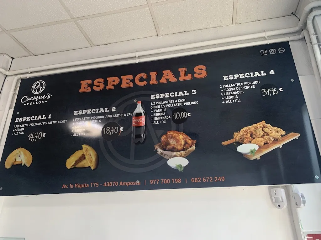 Menu_Cacique's Pollos_Amposta_image_3