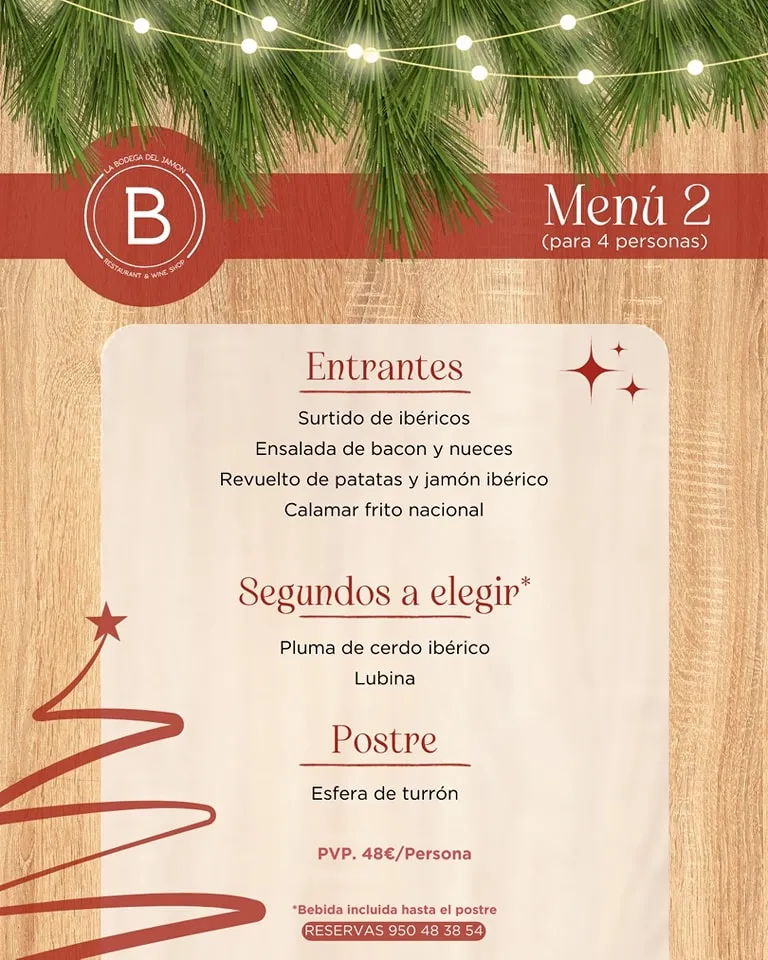 Menu_Taberna La Bodega del Jamón_Ejido El_image_1