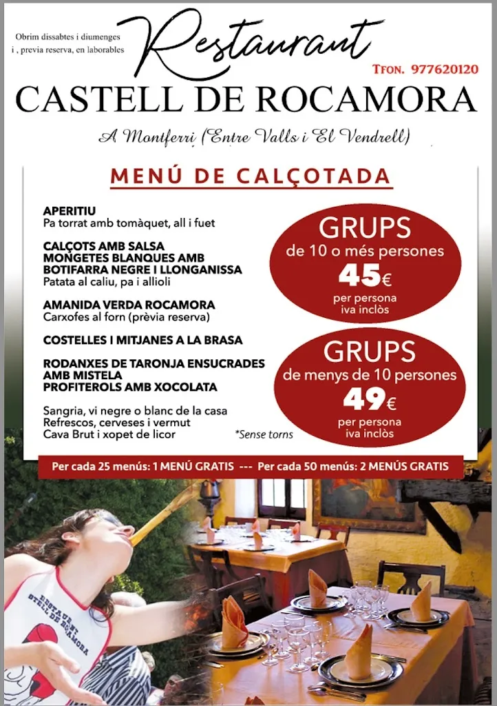 Menu_Restaurant Castell de Rocamora_Bràfim_image_1