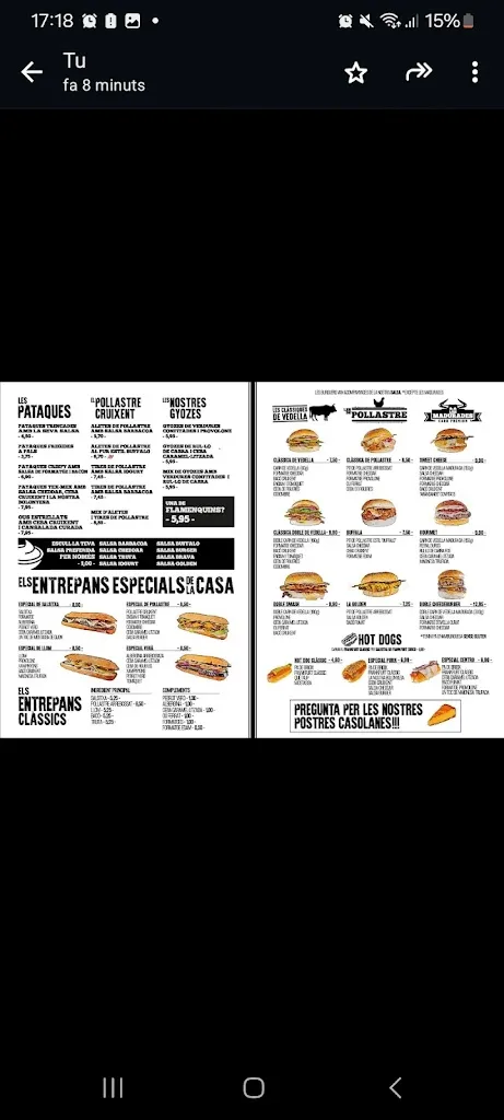 Menu_BAR-RESTAURANT LO CENTRO CAMARLES_Camarles_image_3