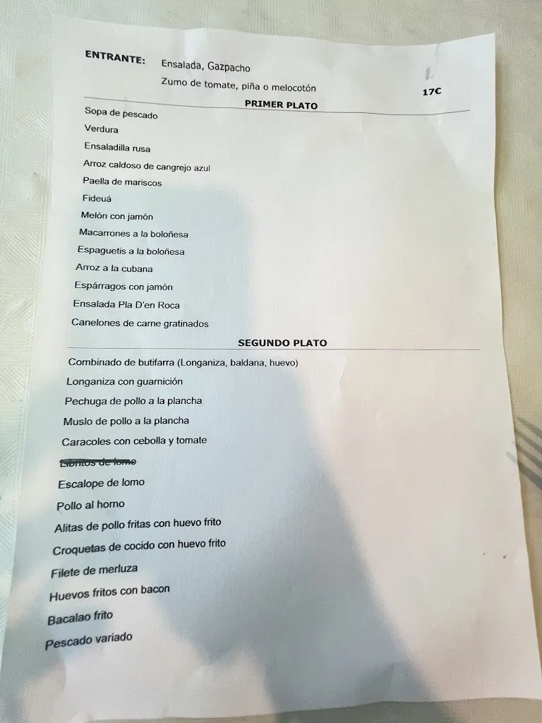 Menu_Restaurant Pla D'en Roca_Camarles_image_1