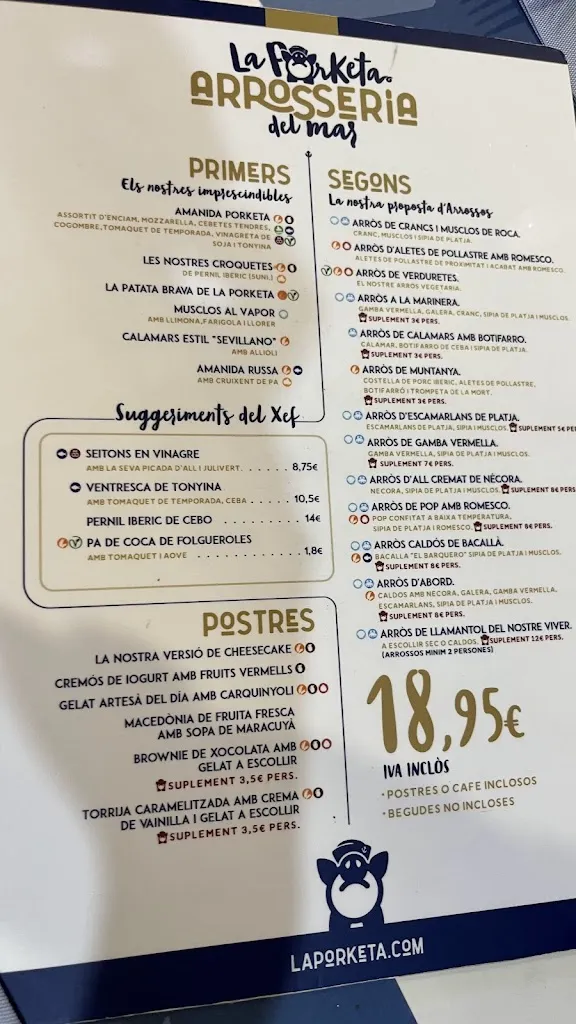Menu_LA PORKETA_Calafell_image_2