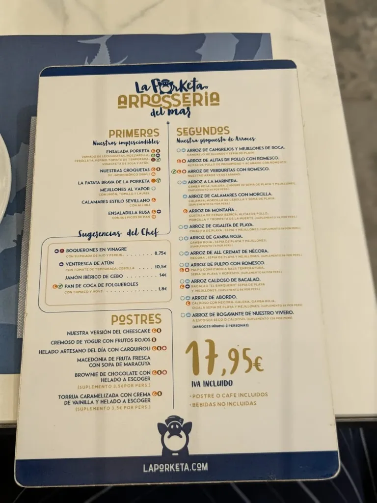 Menu_LA PORKETA_Calafell_image_3
