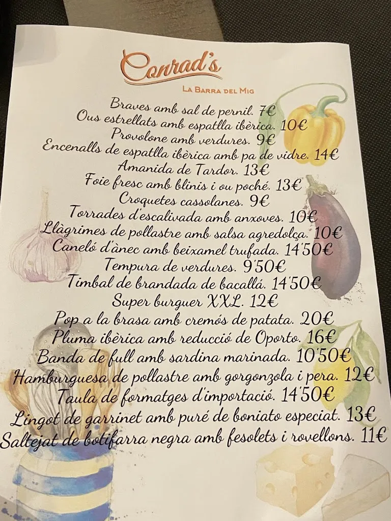 Menu_Conrad's_Calafell_image_4