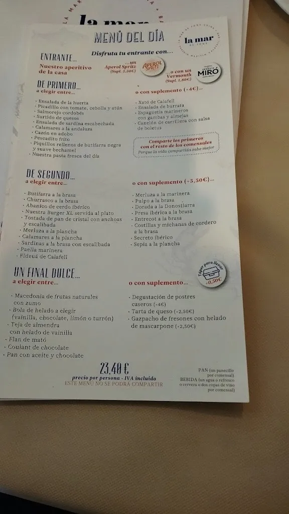 Menu_La Mar de Fons_Calafell_image_3