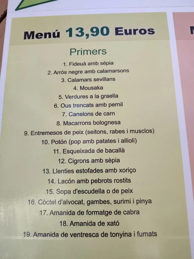 Menu_Restaurant Ca L' Emma_Calafell_image_4