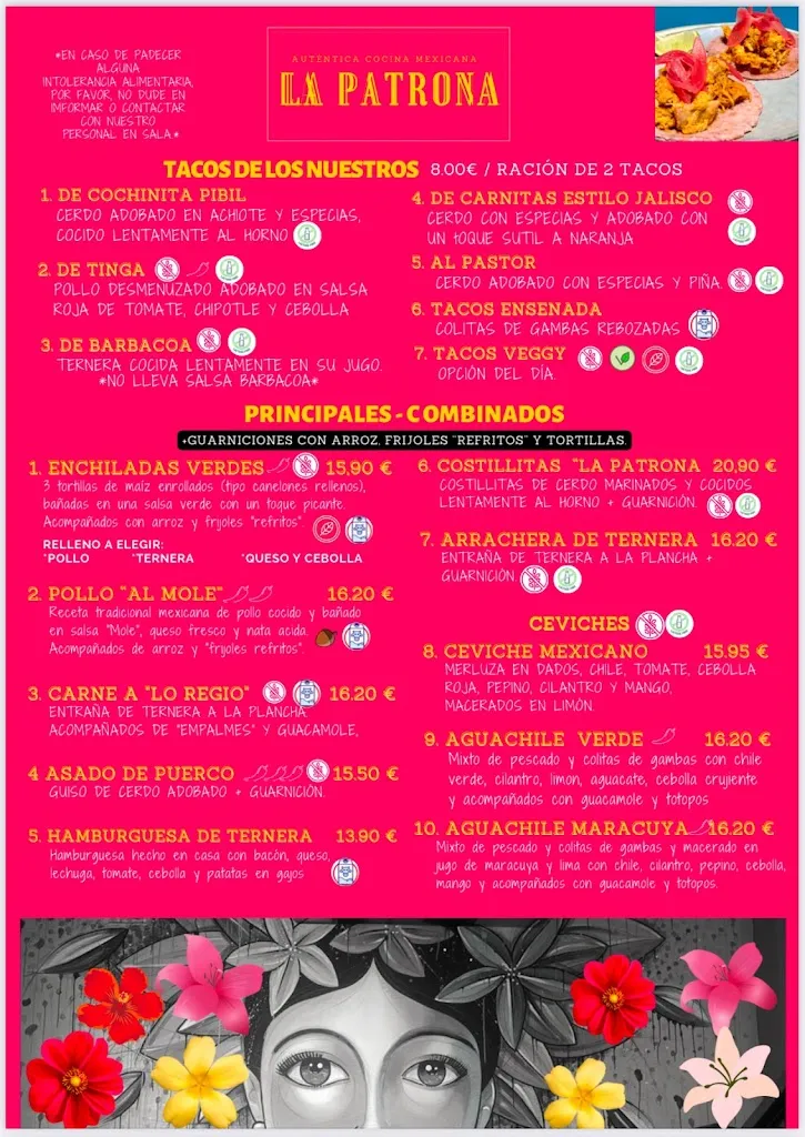 Menu_La Patrona Calafell_Calafell_image_2