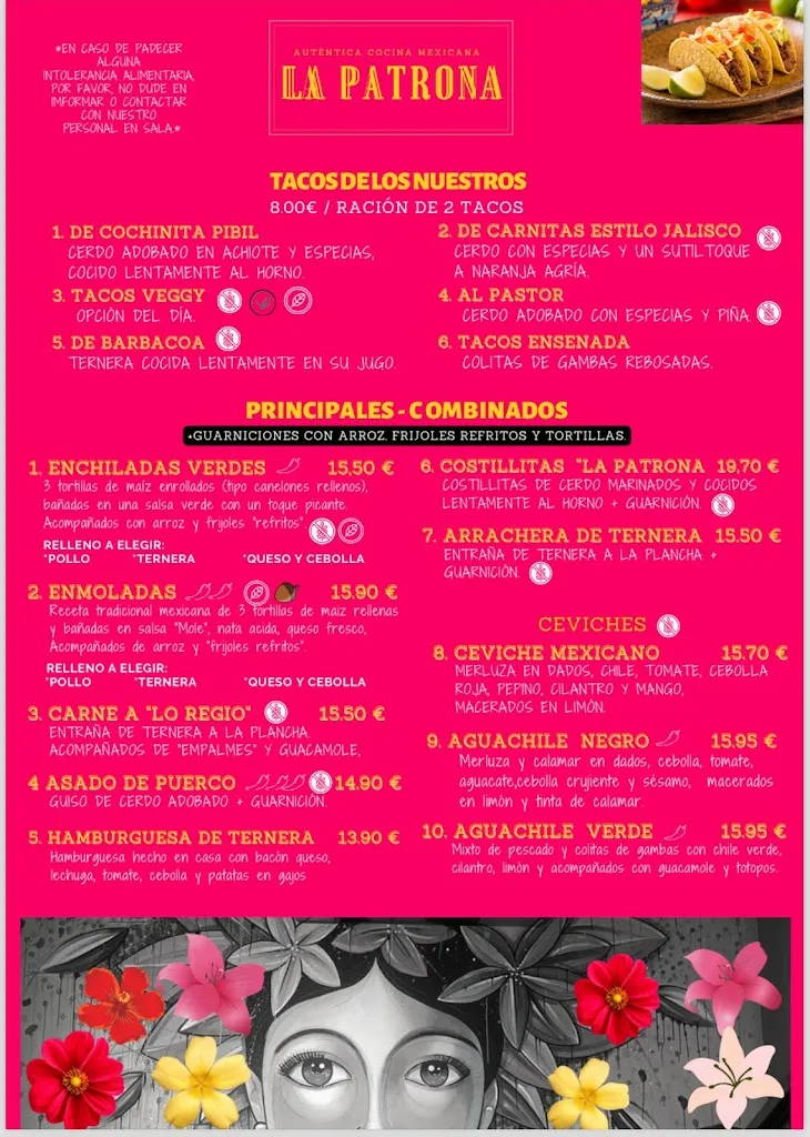 Menu_La Patrona Calafell_Calafell_image_4