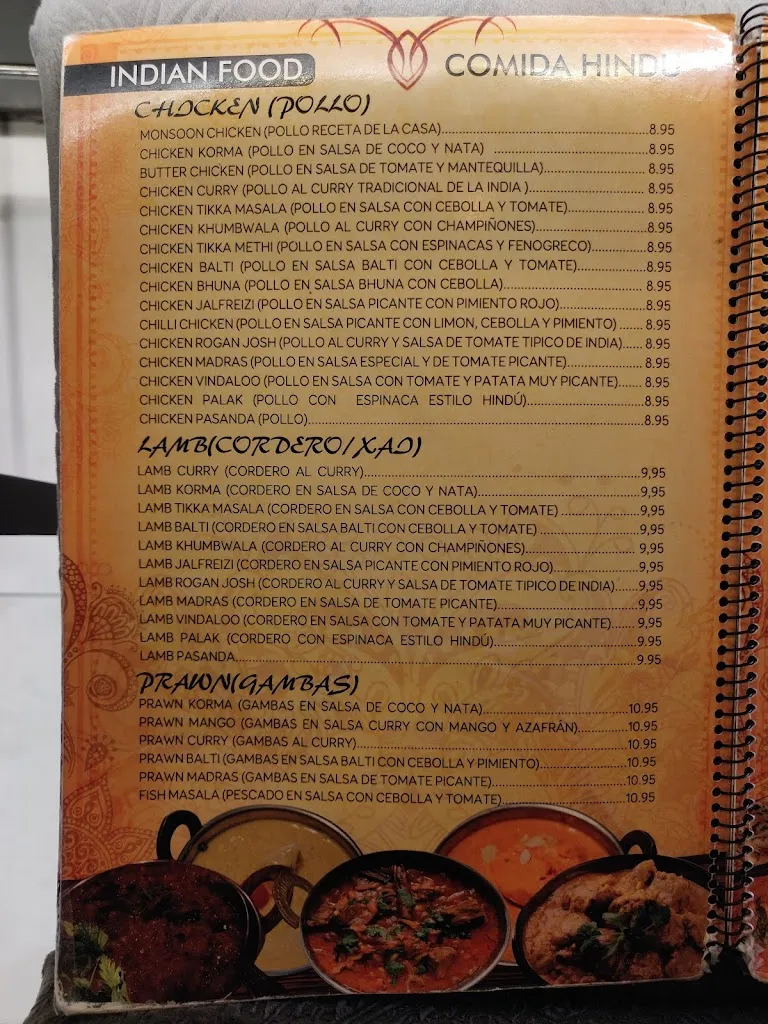 Menu_Monsoon Beach_Calafell_image_4