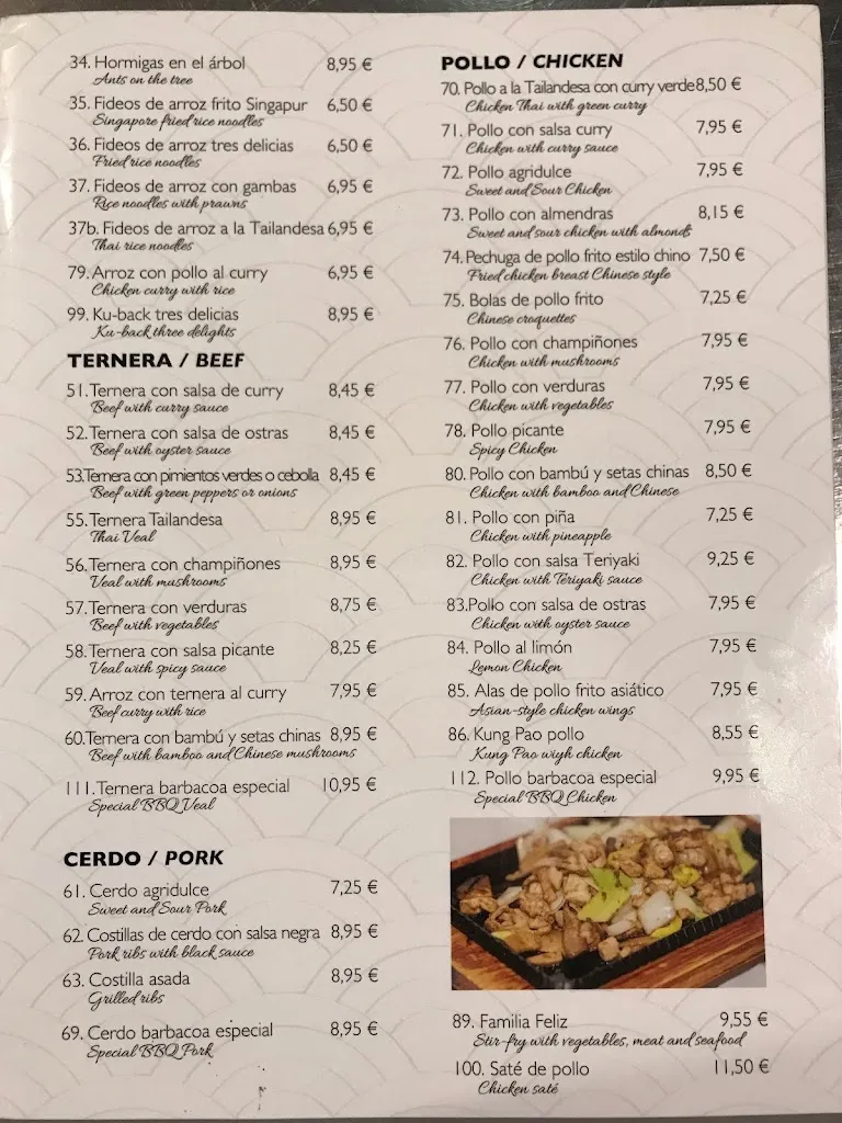 Menu_Restaurant Gran Muralla_Calafell_image_2