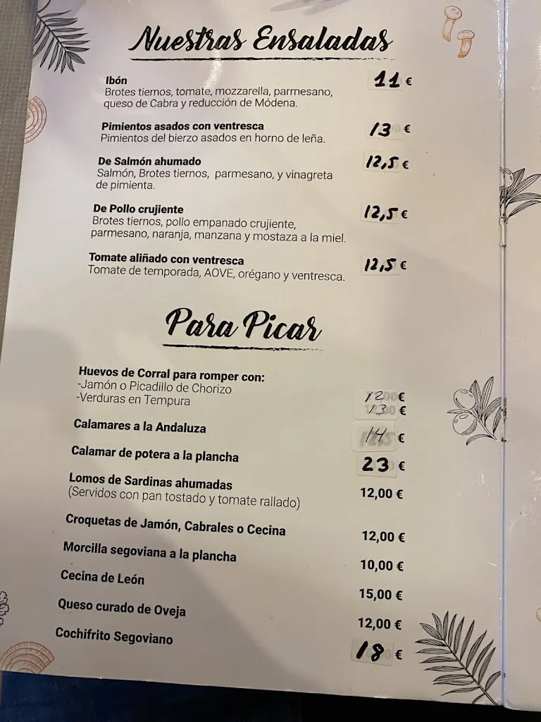 Menu_Restaurante-Sidrería El Ibón_Cerceda_image_3