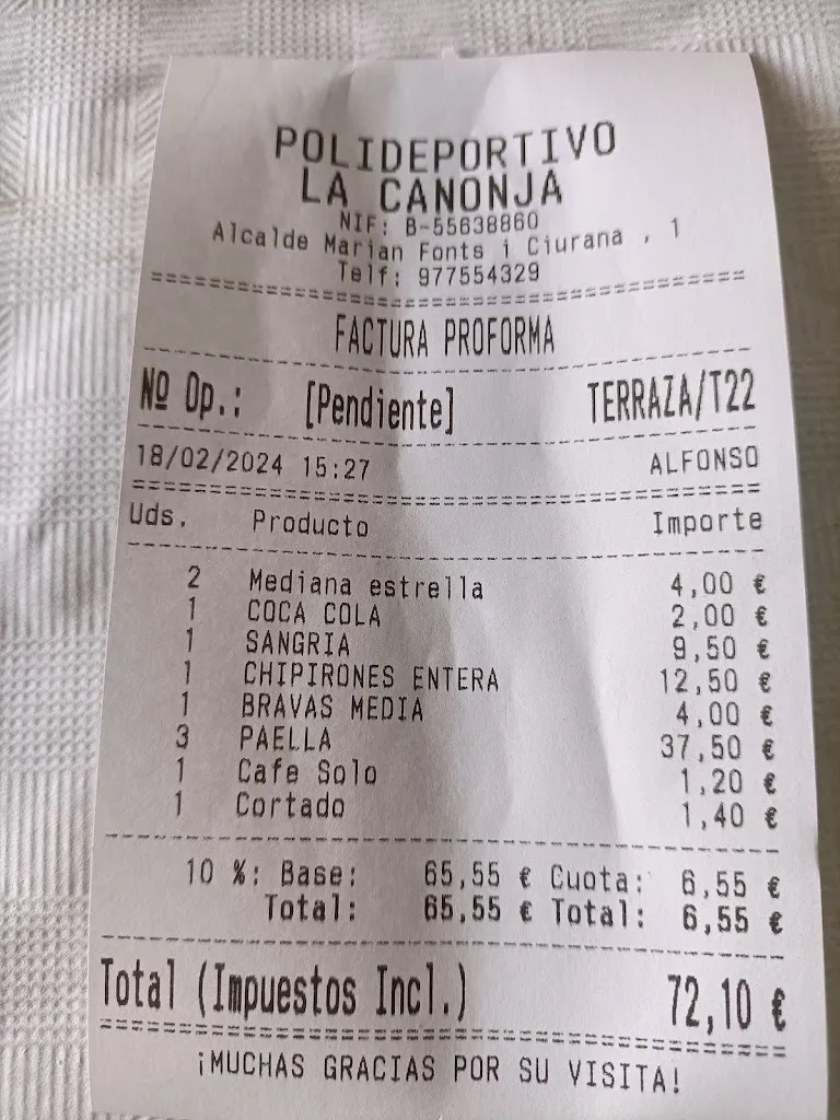 Sohn Von Deutch_Restaurantes Coronado S L_Canonja La_review