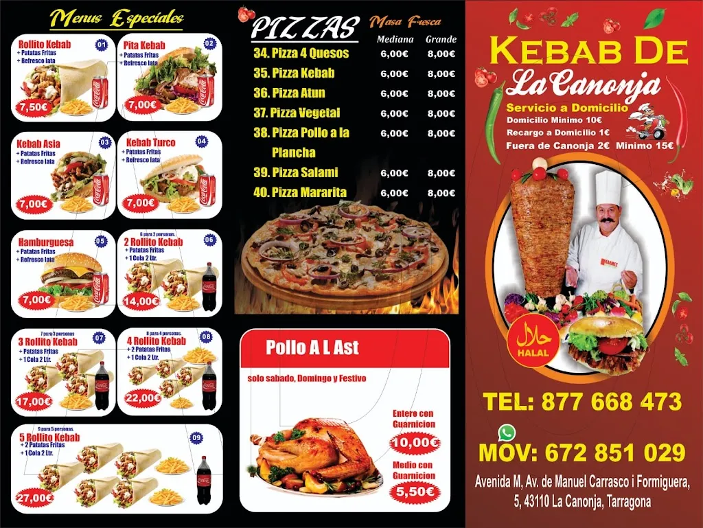 Menu_KEBAB LA CANONJA_Canonja La_image_2