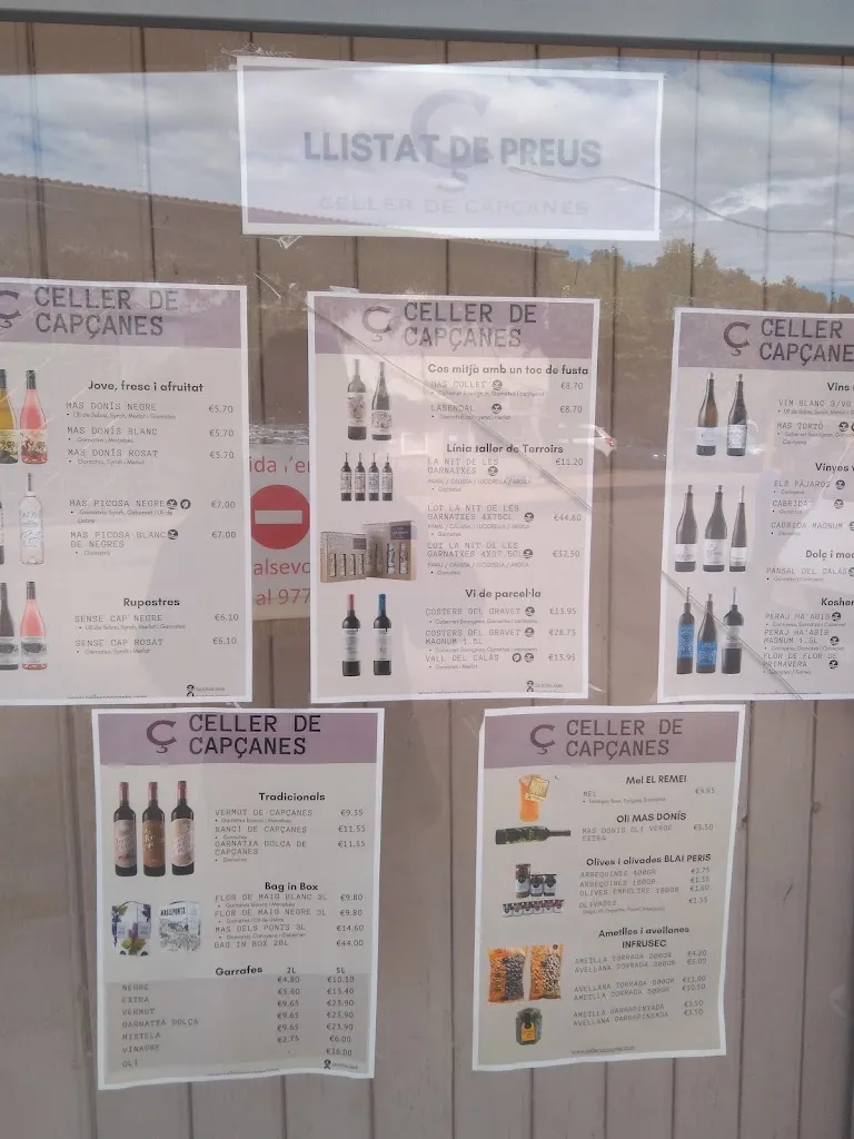 Menu_Celler de Capçanes_Capçanes_image_1