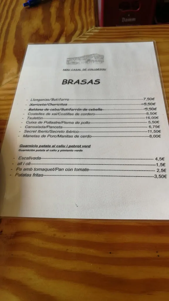 Menu_Casal de Colldejou_Colldejou_image_2