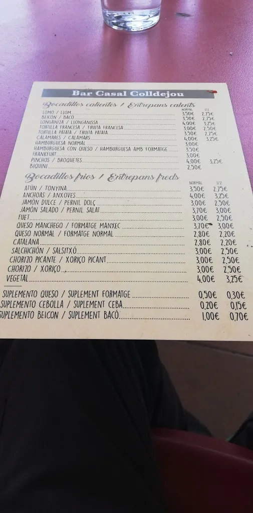 Menu_Casal de Colldejou_Colldejou_image_3