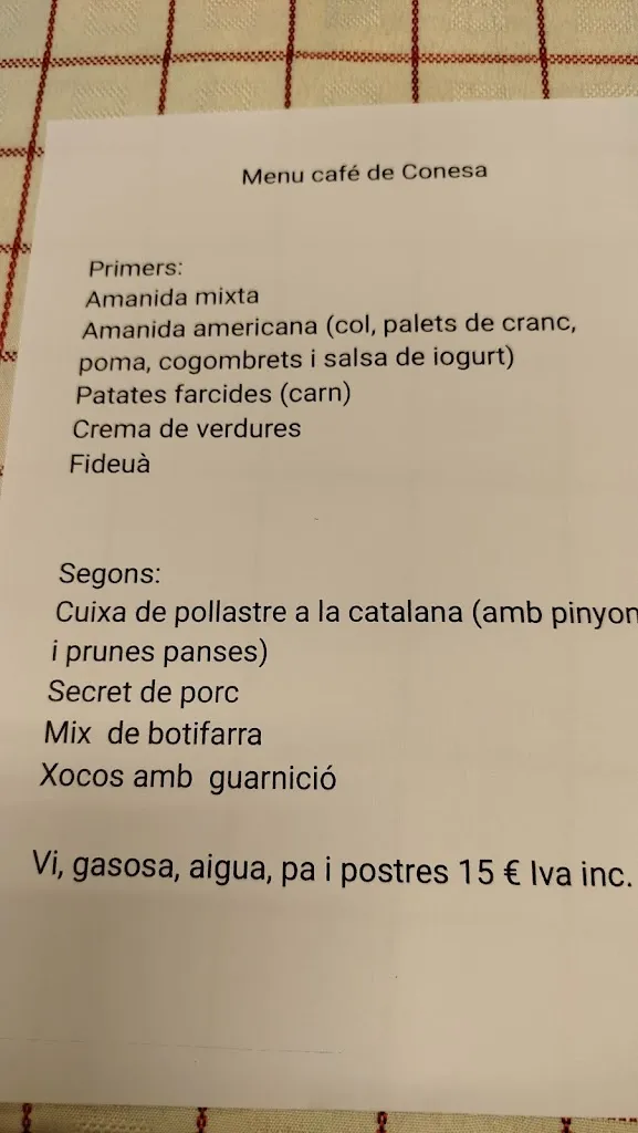 Menu_Cafè de Conesa_Conesa_image_2