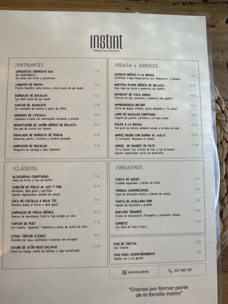 Menu_Instint Restaurante_Cambrils_image_2