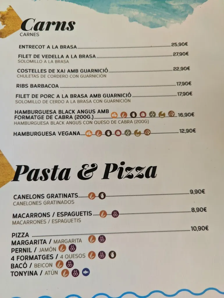 Menu_Restaurant Les Barques - Cuina marinera tradicional_Cambrils_image_2