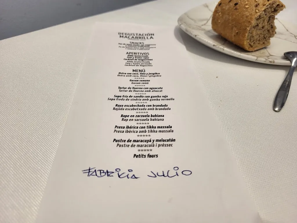 Menu_RESTAURANTE MACARRILLA_Cambrils_immagine_3