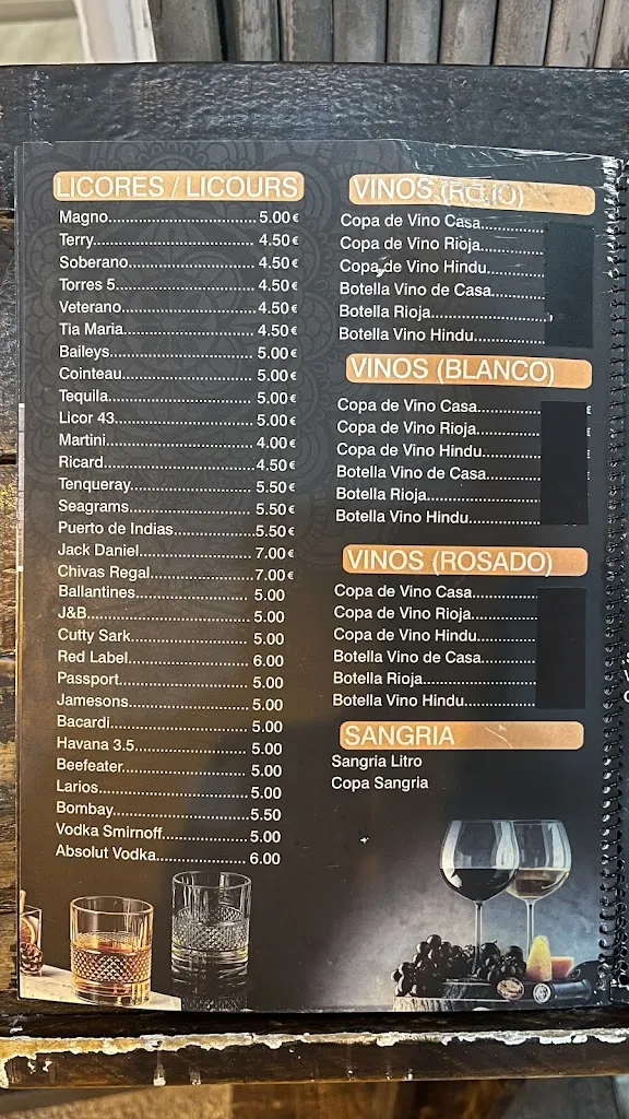 Menu_Restaurante Curry House_Cambrils_image_4