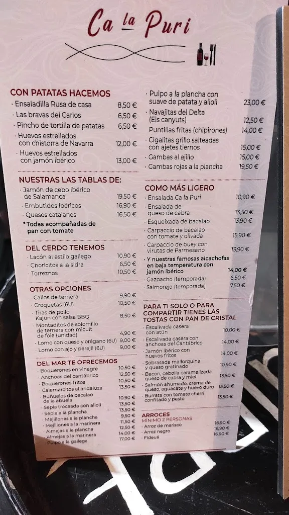 Menu_Ca la Puri_Cambrils_image_2