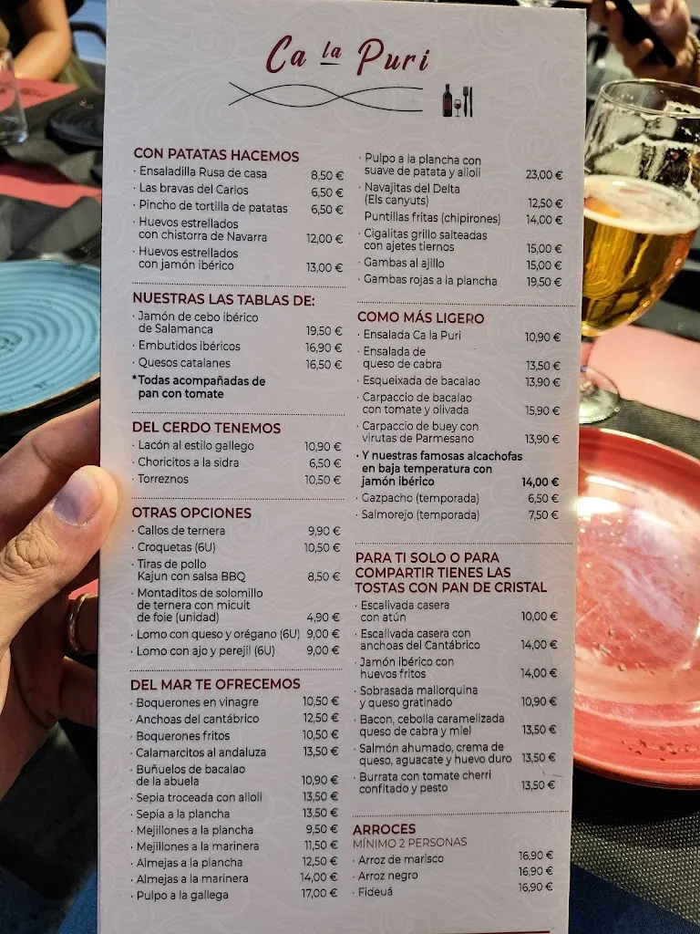 Menu_Ca la Puri_Cambrils_image_4