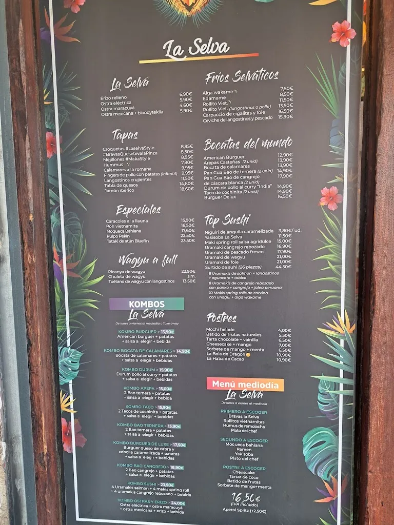 Menu_La Selva Street Food Cambrils_Cambrils_image_4