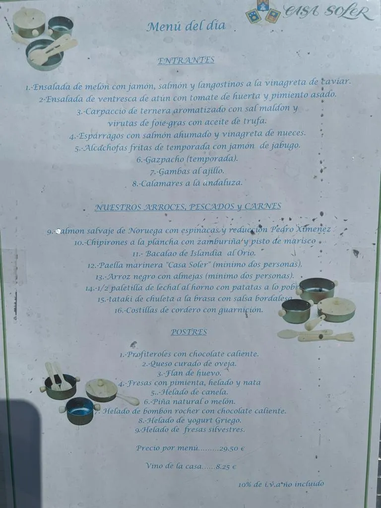 Menu_Restaurant Casa Soler_Cambrils_image_2