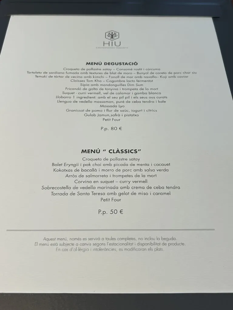 Menu_Restaurant HIU_Cambrils_image_3