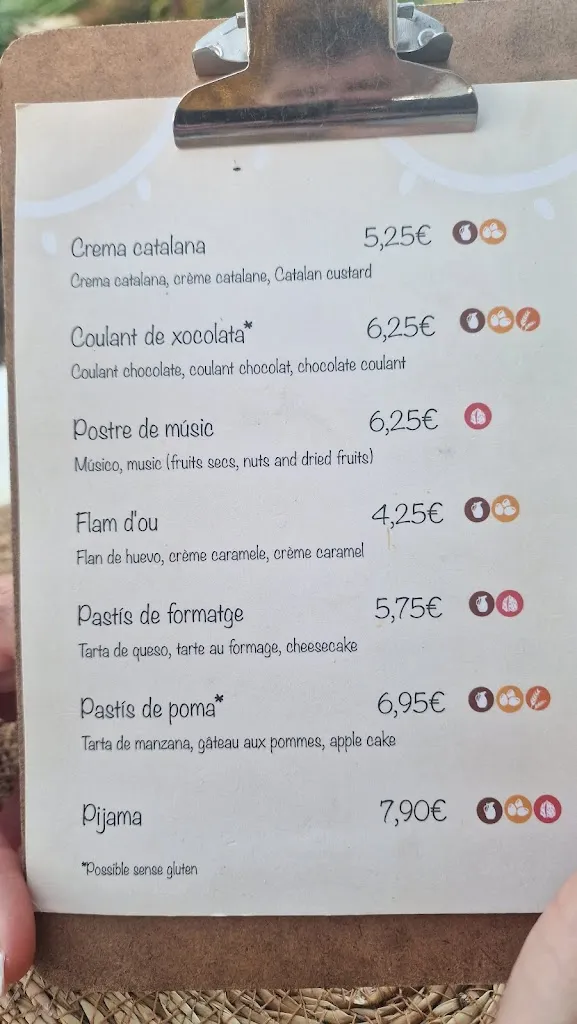 Menu_Restaurant A la fresca_Cambrils_image_2