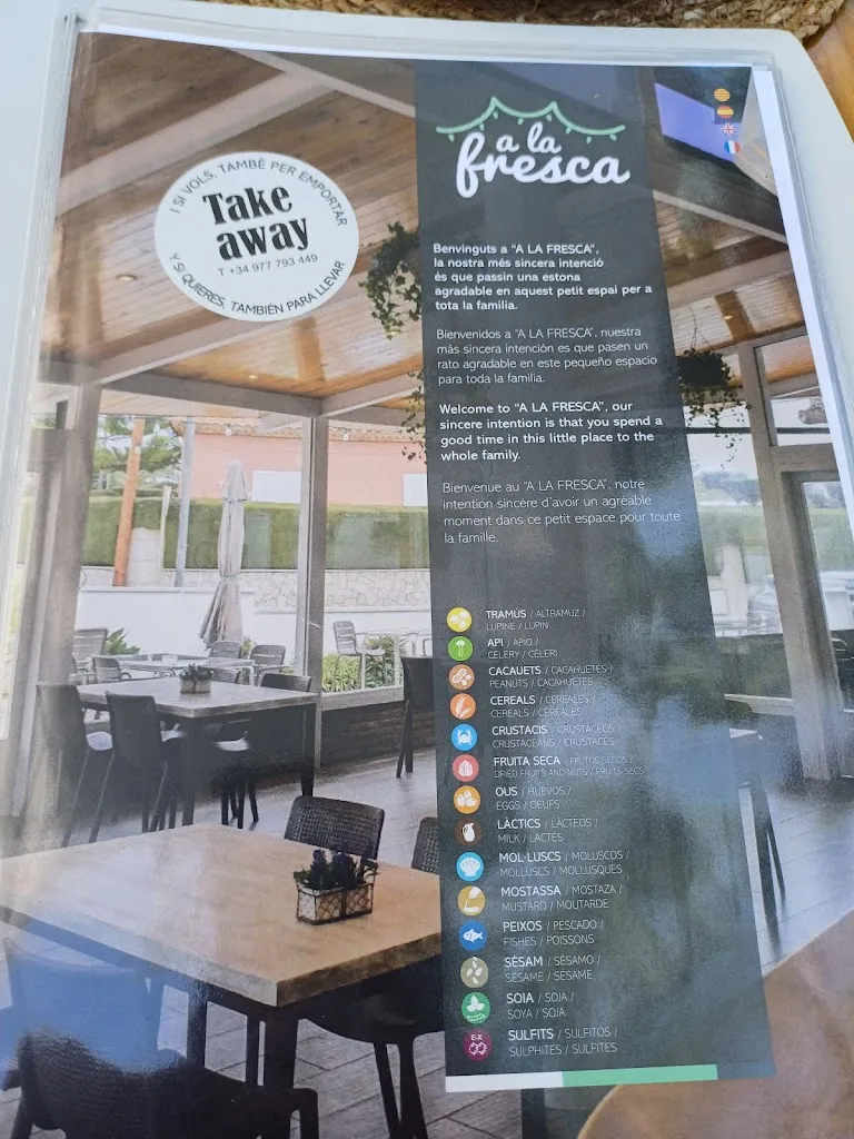 Menu_Restaurant A la fresca_Cambrils_image_4