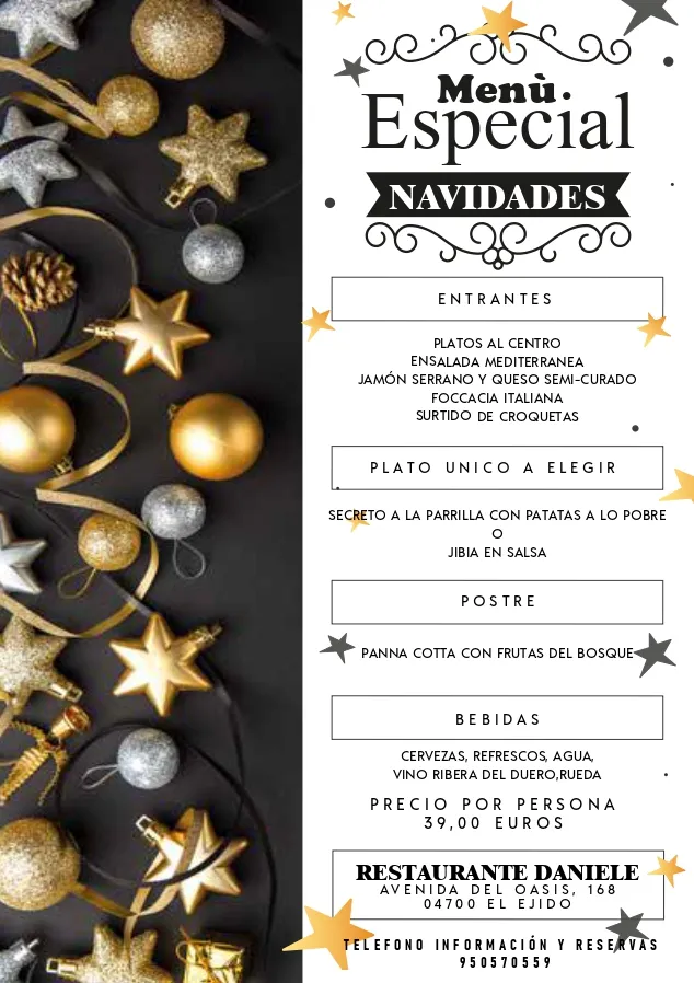 Menu_Daniele Restaurante-Pizzería en El Ejido_Ejido El_image_4